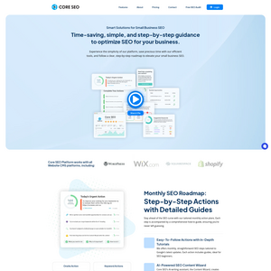 Core SEO Screenshot