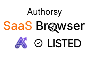 Authorsy - SaaS Browser Verified Badge