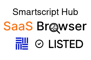 Smartscript Hub - SaaS Browser Verified Badge