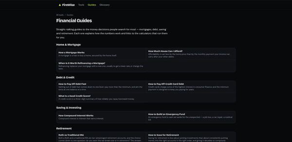 FireWise Screenshot 1