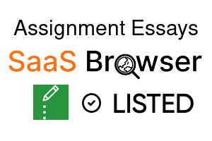 Assignment Essays - SaaS Browser Verified Badge