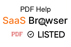 PDF Help - SaaS Browser Verified Badge