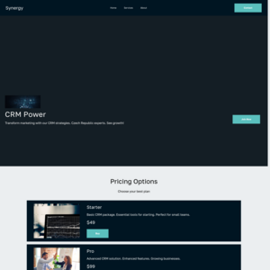 Vltava Marketing Screenshot