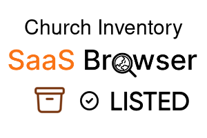 Church Inventory - SaaS Browser Verified Badge