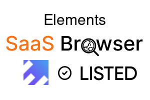 Elements - SaaS Browser Verified Badge