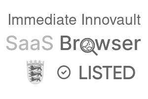 Immediate Innovault - SaaS Browser Verified Badge