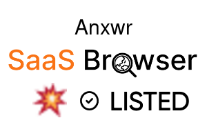 Anxwr - SaaS Browser Verified Badge