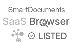 SmartDocuments - SaaS Browser Verified Badge