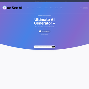 OneSecAI Screenshot