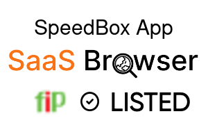 SpeedBox App - SaaS Browser Verified Badge