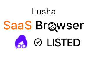 Lusha - SaaS Browser Verified Badge
