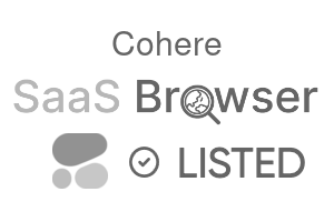 Cohere - SaaS Browser Verified Badge