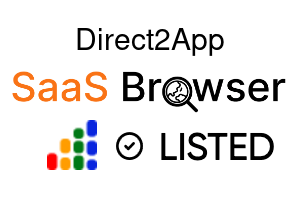 Direct2App - SaaS Browser Verified Badge