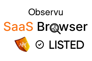 Observu - SaaS Browser Verified Badge
