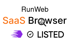RunWeb - SaaS Browser Verified Badge
