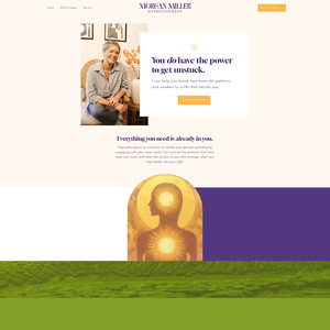 Morgan Miller Hypnotherapy Screenshot