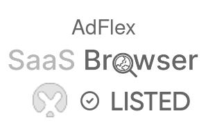 AdFlex - SaaS Browser Verified Badge