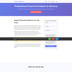 FinanceInsightPro Screenshot
