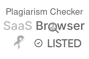 Plagiarism Checker - SaaS Browser Verified Badge