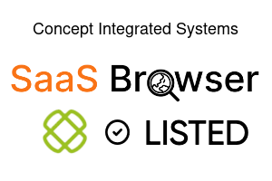 Concept Integrated Systems - SaaS Browser Verified Badge
