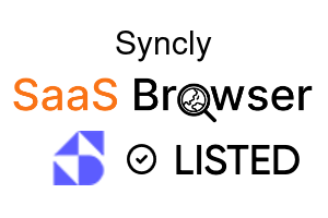 Syncly - SaaS Browser Verified Badge