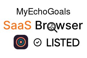 MyEchoGoals - SaaS Browser Verified Badge