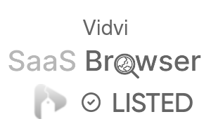 Vidvi - SaaS Browser Verified Badge