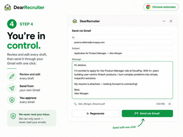 DearRecruiter Screenshot 4