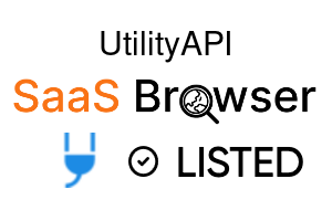 UtilityAPI - SaaS Browser Verified Badge