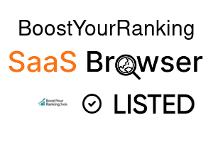 BoostYourRanking - SaaS Browser Verified Badge