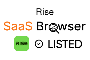 Rise - SaaS Browser Verified Badge