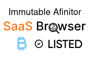 Immutable Afinitor - SaaS Browser Verified Badge