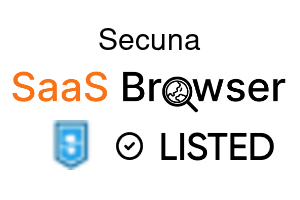 Secuna - SaaS Browser Verified Badge