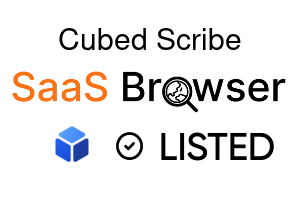 Cubed Scribe - SaaS Browser Verified Badge