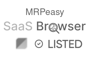 MRPeasy - SaaS Browser Verified Badge