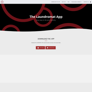 The Laundromat App Screenshot