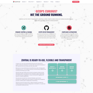 Zentral Screenshot