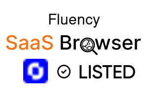 Fluency - SaaS Browser Verified Badge