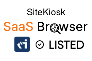 SiteKiosk - SaaS Browser Verified Badge