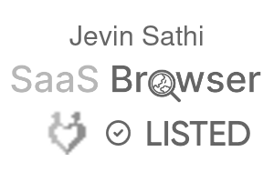 Jevin Sathi - SaaS Browser Verified Badge
