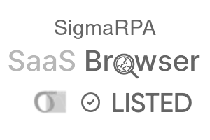 SigmaRPA - SaaS Browser Verified Badge