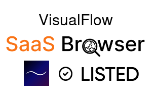 VisualFlow - SaaS Browser Verified Badge