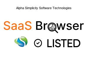 Alpha Simplicity Software Technologies - SaaS Browser Verified Badge
