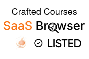 Crafted Courses - SaaS Browser Verified Badge