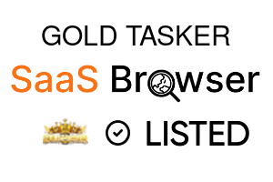 GOLD TASKER - SaaS Browser Verified Badge