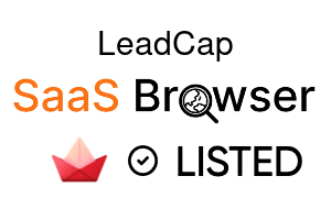 LeadCap - SaaS Browser Verified Badge