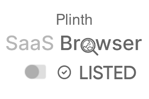 Plinth - SaaS Browser Verified Badge
