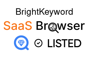 BrightKeyword - SaaS Browser Verified Badge