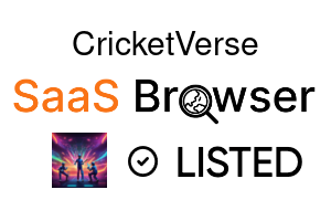 CricketVerse - SaaS Browser Verified Badge