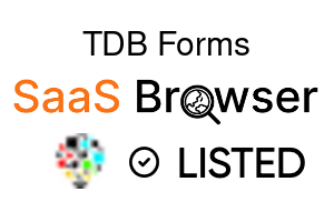 TDB Forms - SaaS Browser Verified Badge